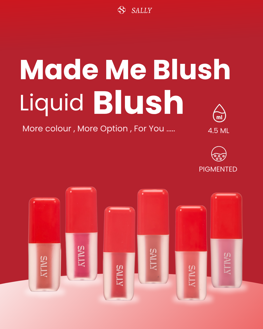 SALLY-Liquid Blush (Made Me Blush) New Colour sally liquid blush (made me blush)