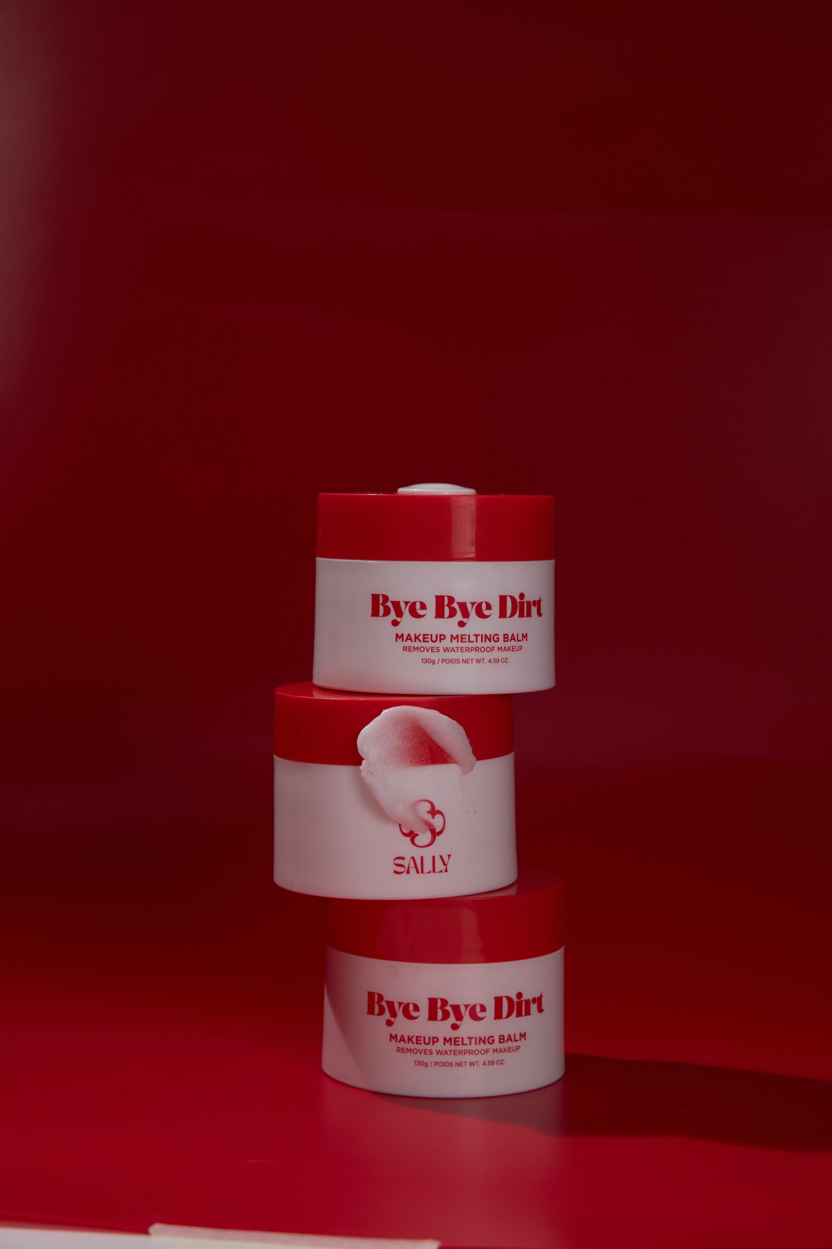 sally cleansing balm ( bye bye dirt ) big size , makeup remover sally cleansing balm ( bye bye dirt ) big size , makeup remover