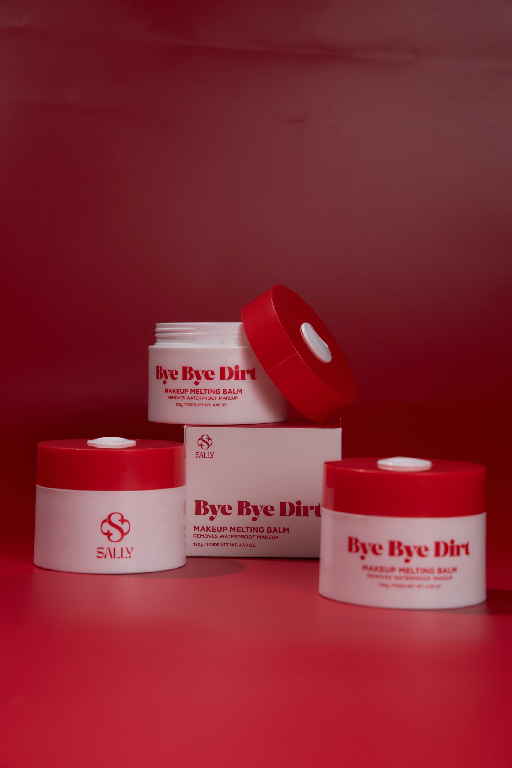 sally cleansing balm ( bye bye dirt ) big size , makeup remover