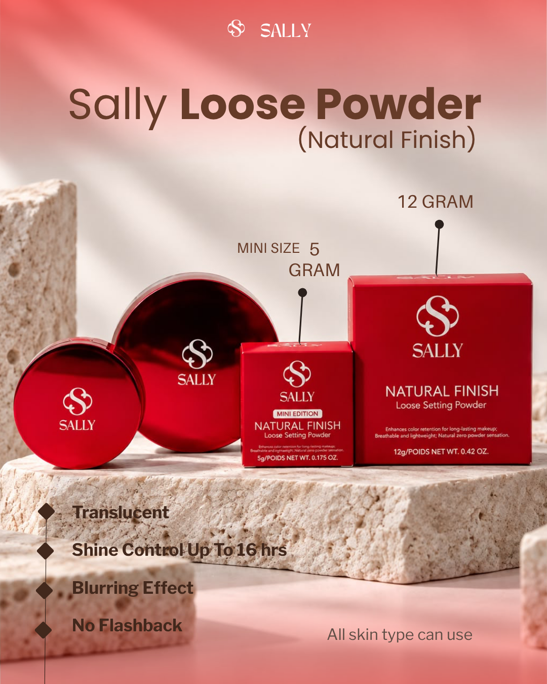 SALLY -Mini Loose Powder (5g) sally loose powder (5g)